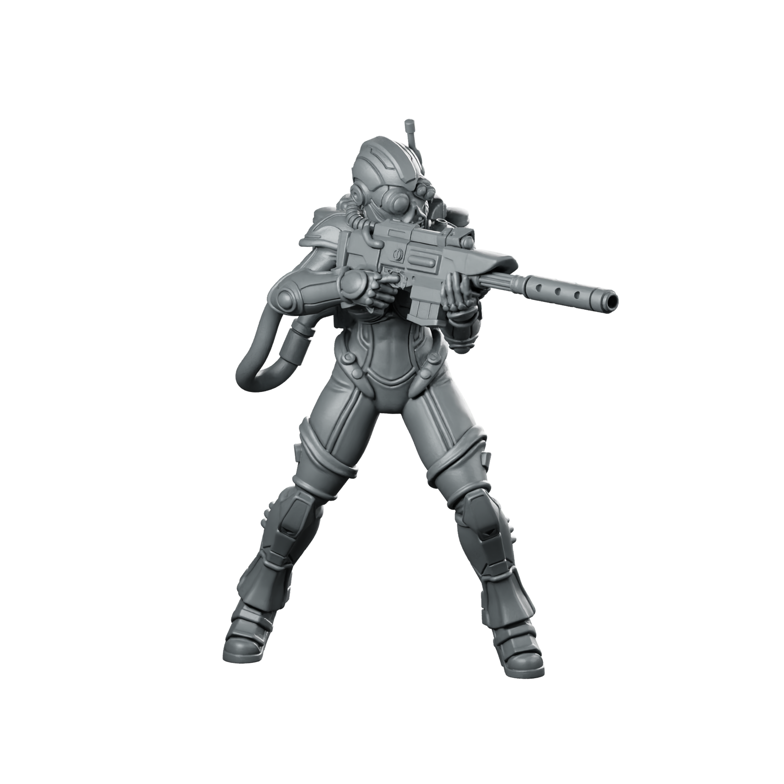 Female Human Covert Operative Agent 1 Miniature Miniature 360 Spin 01