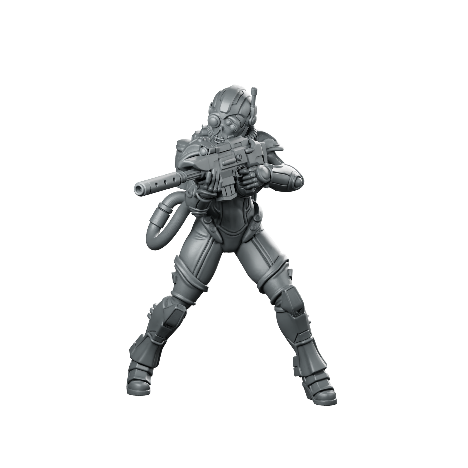 Female Human Covert Operative Agent 3 Sci Miniature 360 Spin 01