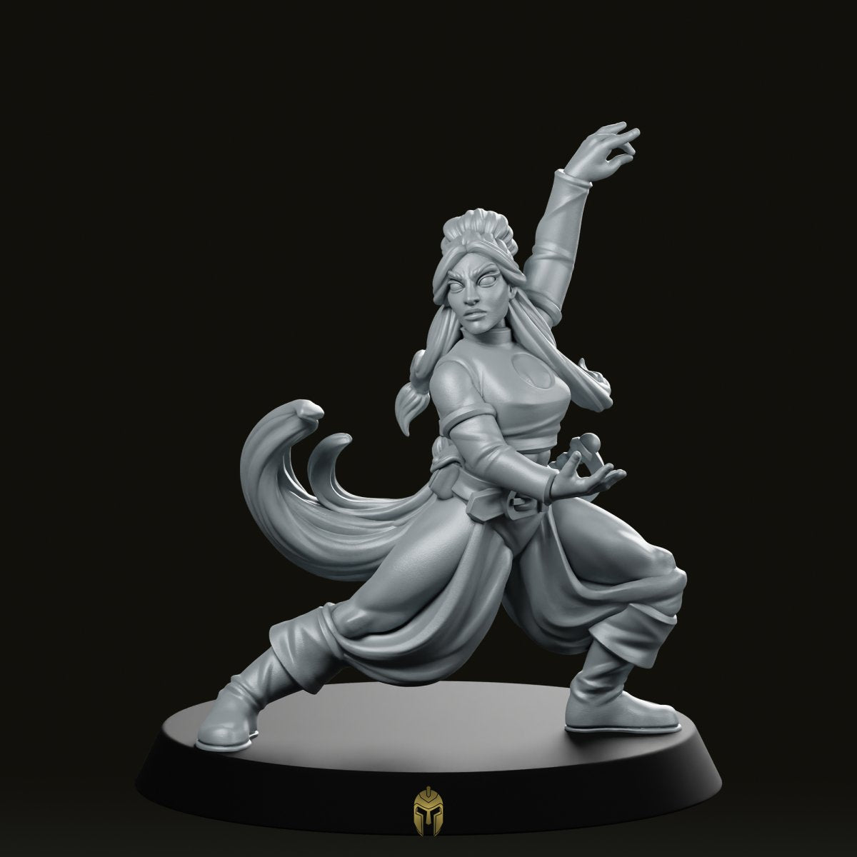 Female Monk Miniature -Vae Victus Miniatures - We Print Miniatures