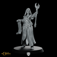 Female Priest 01 Miniature Hooded Priestess - Galaad - We Print Miniatures