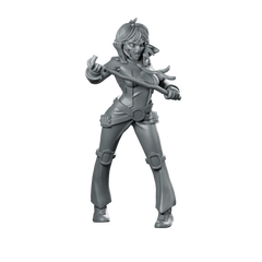 Female Ryuji Miniature Zombie Schoolgirl Miniature 360 Spin 01