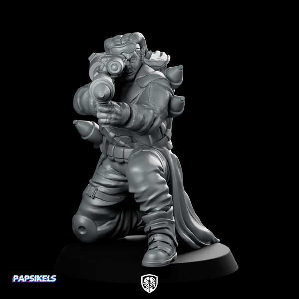 Female Troll Street Rocketeur Rocket Trooper