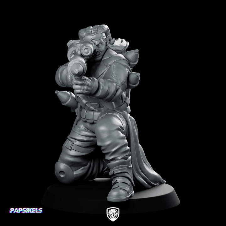 Female Troll Street Rocketeur Rocket Trooper