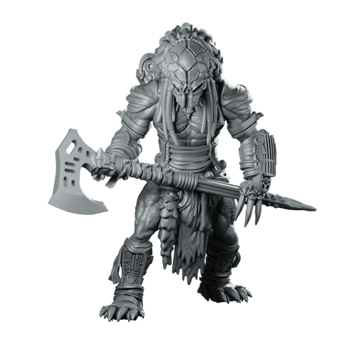 Feral Skull Hunter Berserker Bear Miniature Sci - Fi - Papsikels Miniatures - We Print Miniatures