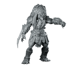 Feral Skull Hunter Elusive Viper Miniature Xeno Assassin - Papsikels Miniatures - We Print Miniatures