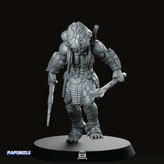 Feral Skull Hunter Ferocious Wolf Miniature - Papsikels Miniatures - We Print Miniatures
