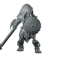 Feral Skull Hunter Resilient Cat Miniature Sci - Fi Stealth - Papsikels Miniatures - We Print Miniatures