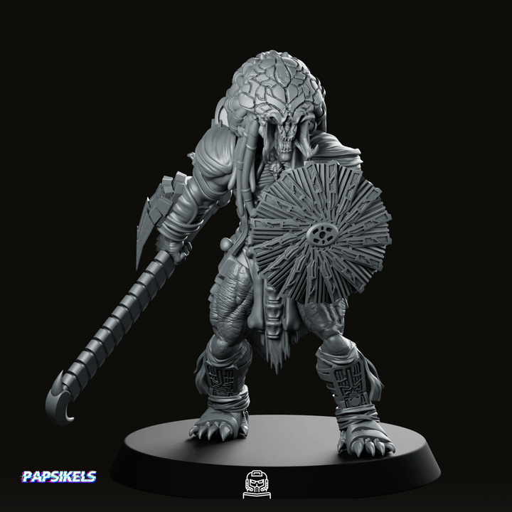 Wilde Schedeljager Veerkrachtige Kat Miniatuur Sci-Fi Stealth
