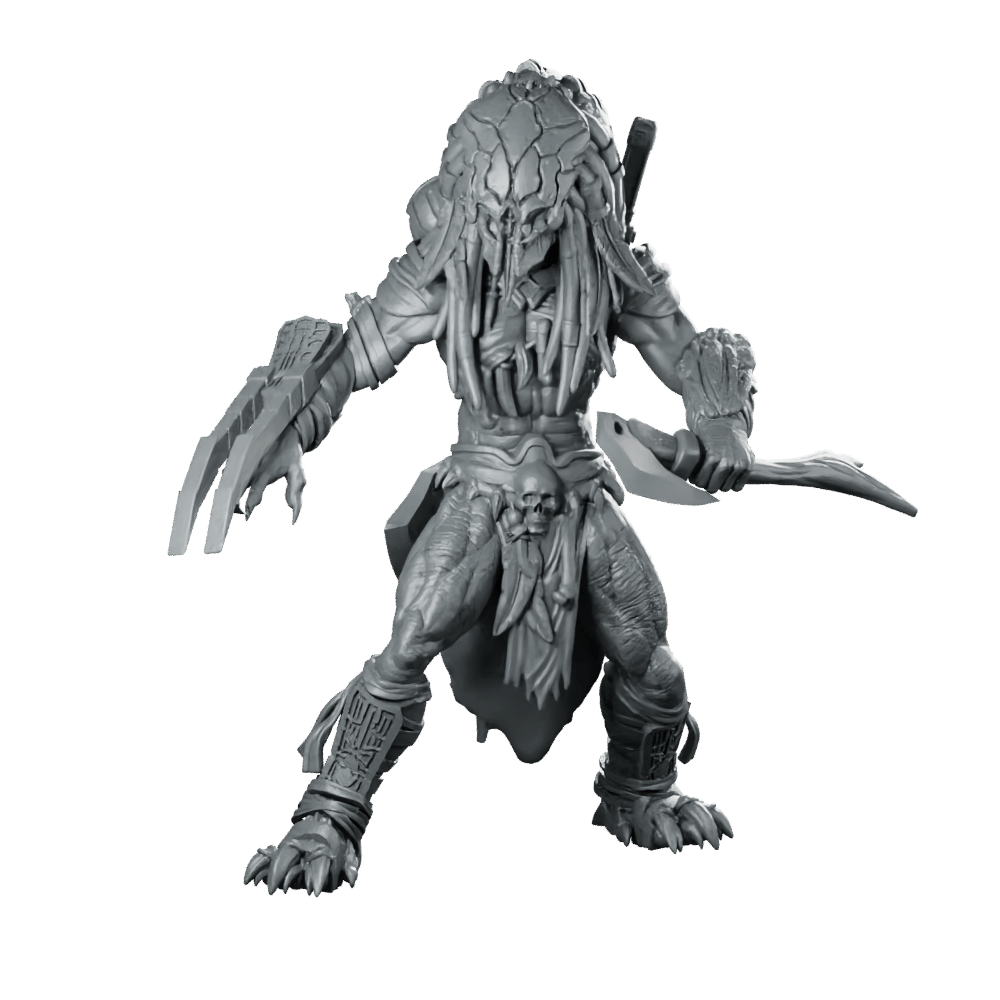 Feral Skull Hunter Stalker Bird 2 Miniature Sci - fi - Papsikels Miniatures - We Print Miniatures