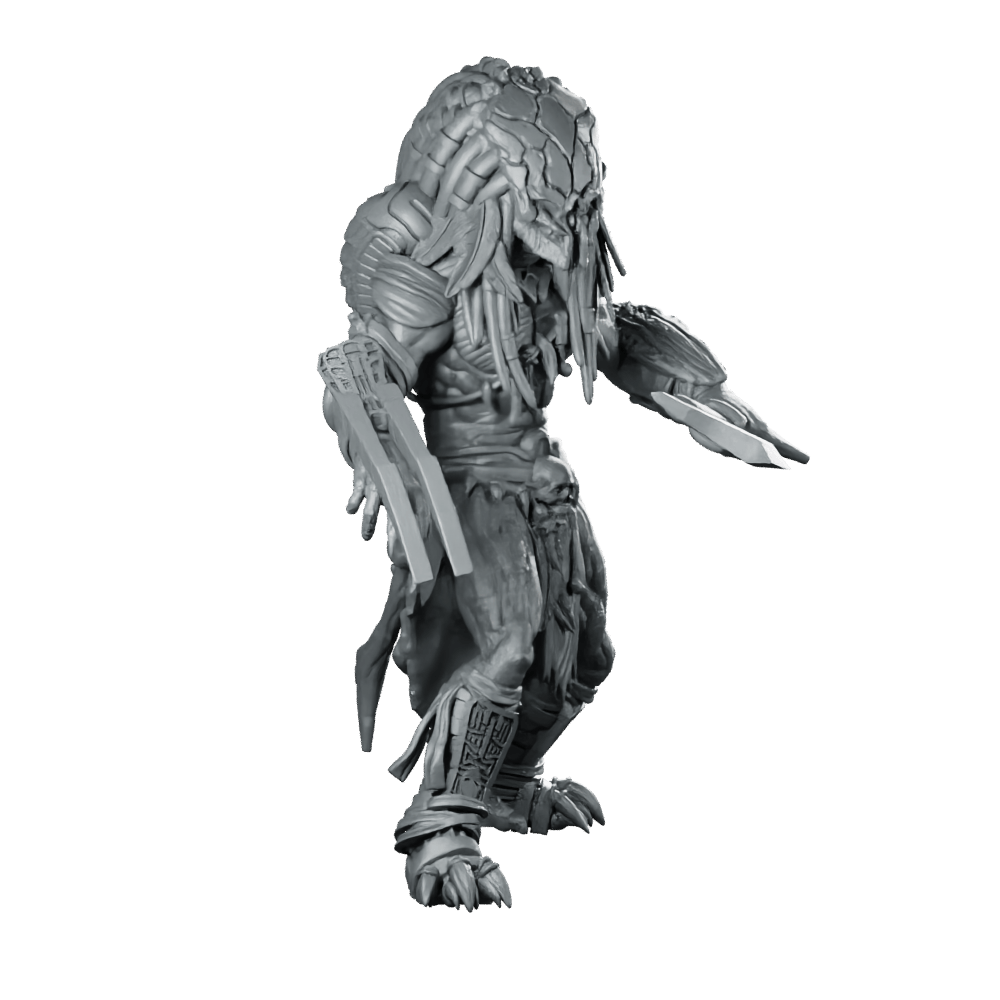 Feral Skull Hunter Stalker Bird 2 Miniature Sci - fi - Papsikels Miniatures - We Print Miniatures