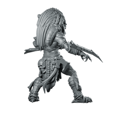 Feral Skull Hunter Stalker Bird 2 Miniature Sci - fi - Papsikels Miniatures - We Print Miniatures