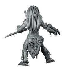 Feral Skull Hunter Stalker Bird 2 Miniature Sci - fi - Papsikels Miniatures - We Print Miniatures