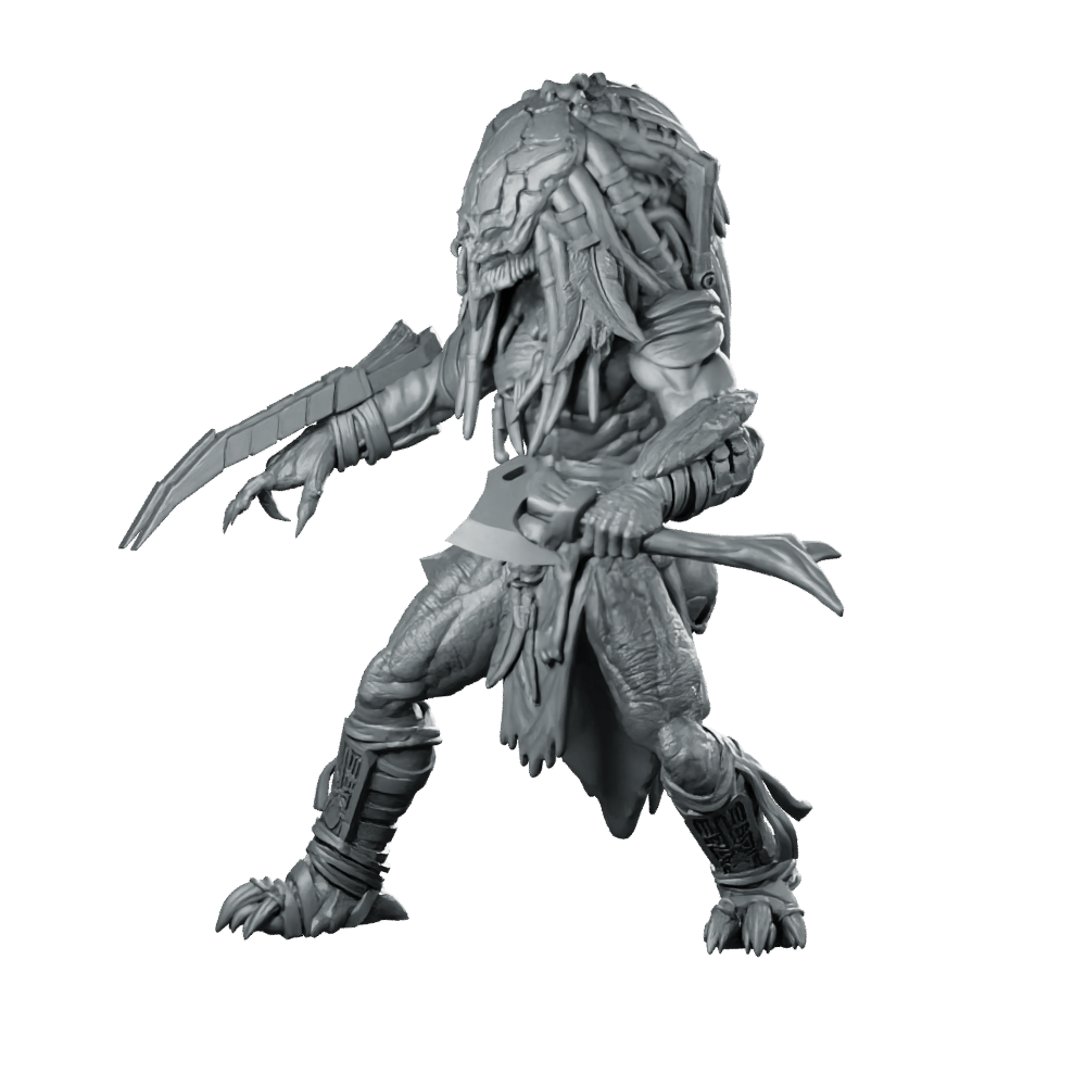 Feral Skull Hunter Stalker Bird 2 Miniature Sci - fi - Papsikels Miniatures - We Print Miniatures