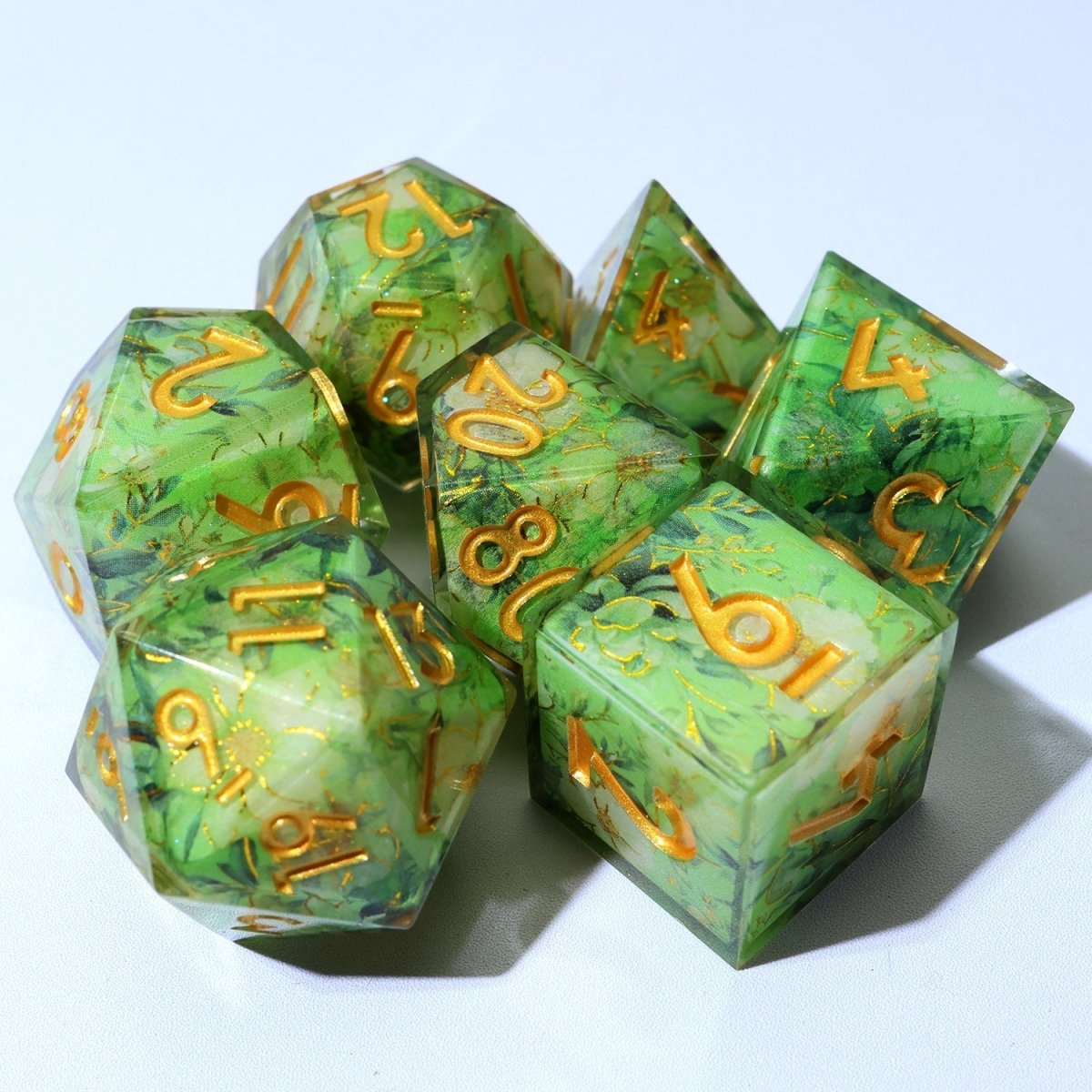 Feygrove | Art Core Dice | 7 Piece Set - Tabletop Dominion - We Print Miniatures