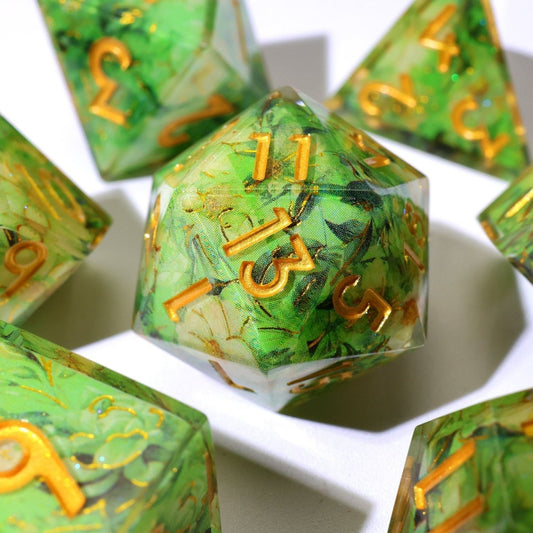 Feygrove | Art Core Dice | 7 Piece Set - Tabletop Dominion - We Print Miniatures