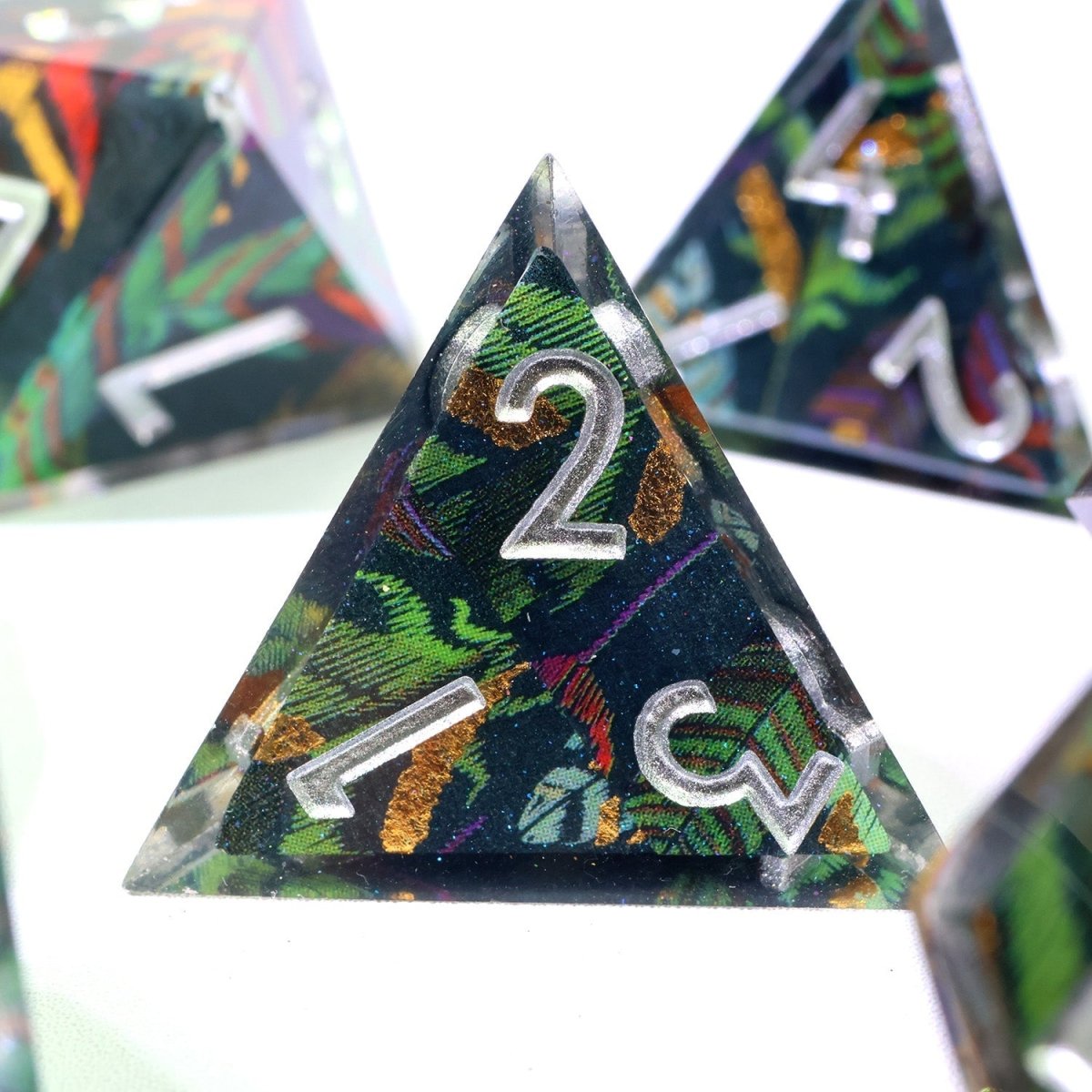 Feyplume | Art Core Dice | 7 Piece Set - Tabletop Dominion - We Print Miniatures