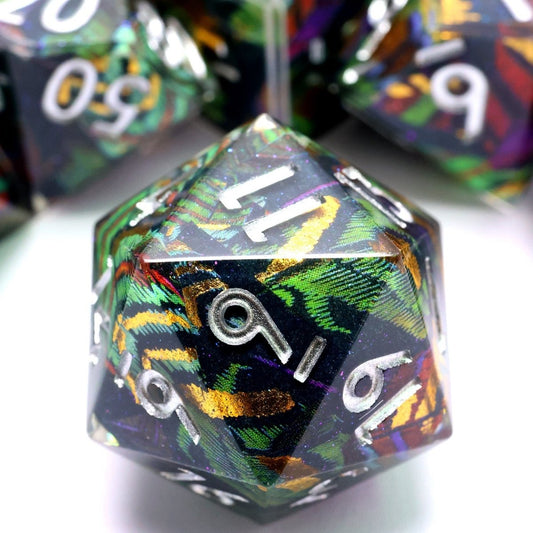 Feyplume | Art Core Dice | 7 Piece Set - Tabletop Dominion - We Print Miniatures