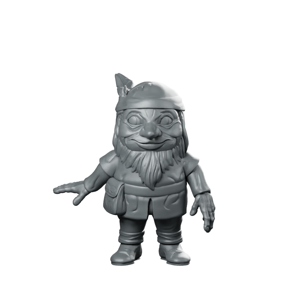 Fili Miniature Gnome Trickster Miniature 360 Spin 01