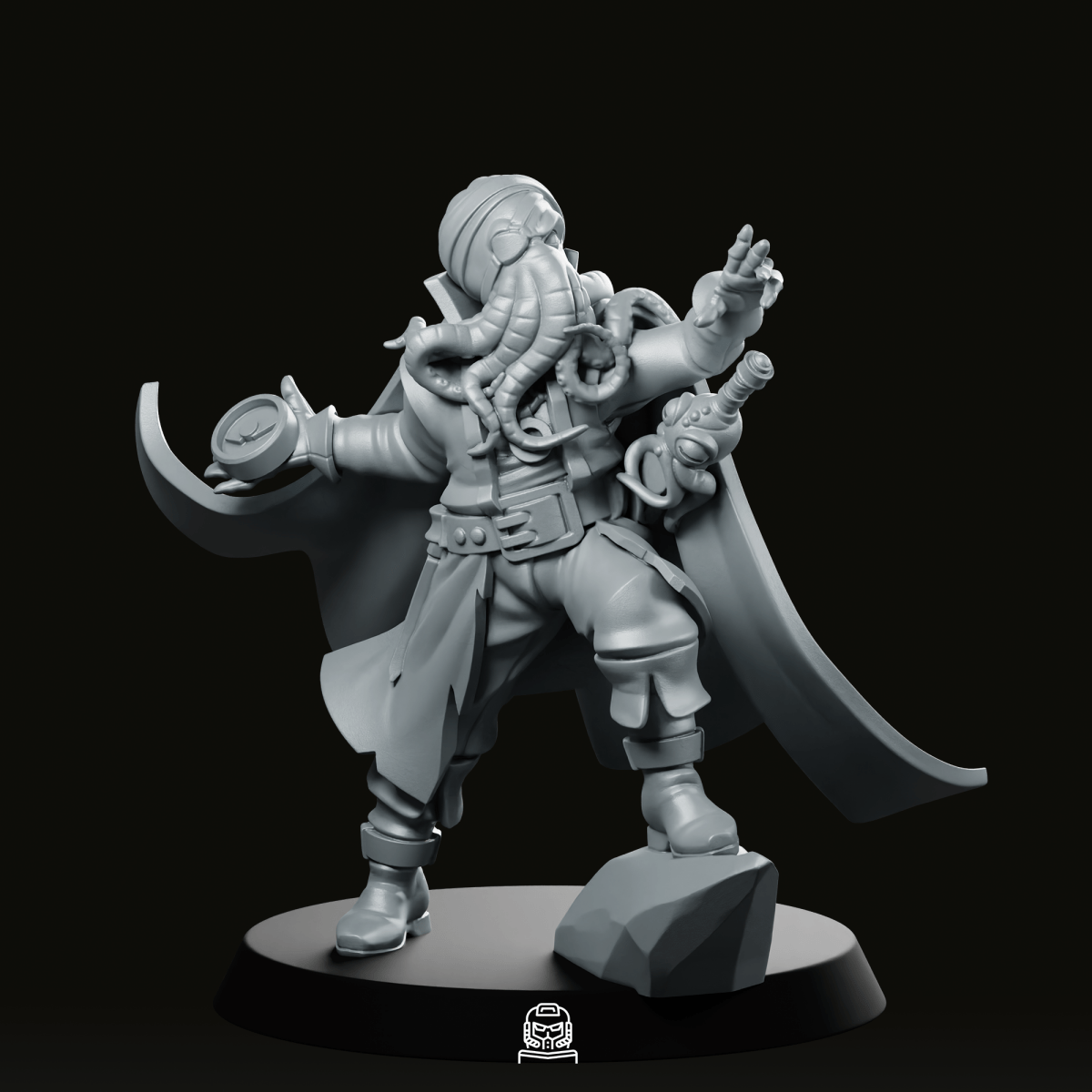 First Officer Mindhost Miniature - CastNPlay - We Print Miniatures