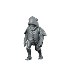 Fishy Costume Miniature Disguise NPC Coastal Comedy Miniature 360 Spin 01