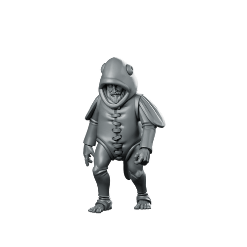 Fishy Costume Miniature Disguise NPC Coastal Comedy - Vae Victis - We Print Miniatures