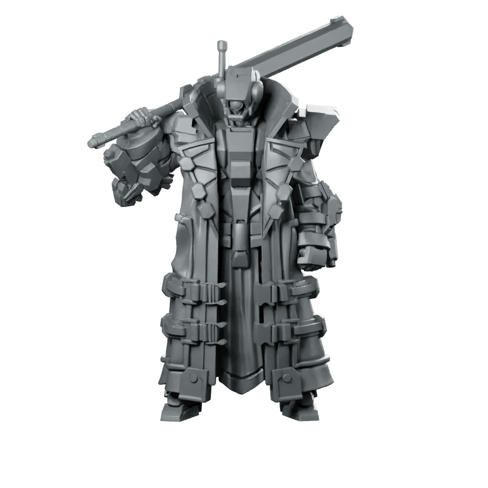 Fkmsa Renegade Battle Droid Mercenary Unit Miniature Cloaked - Papsikels Miniatures - We Print Miniatures