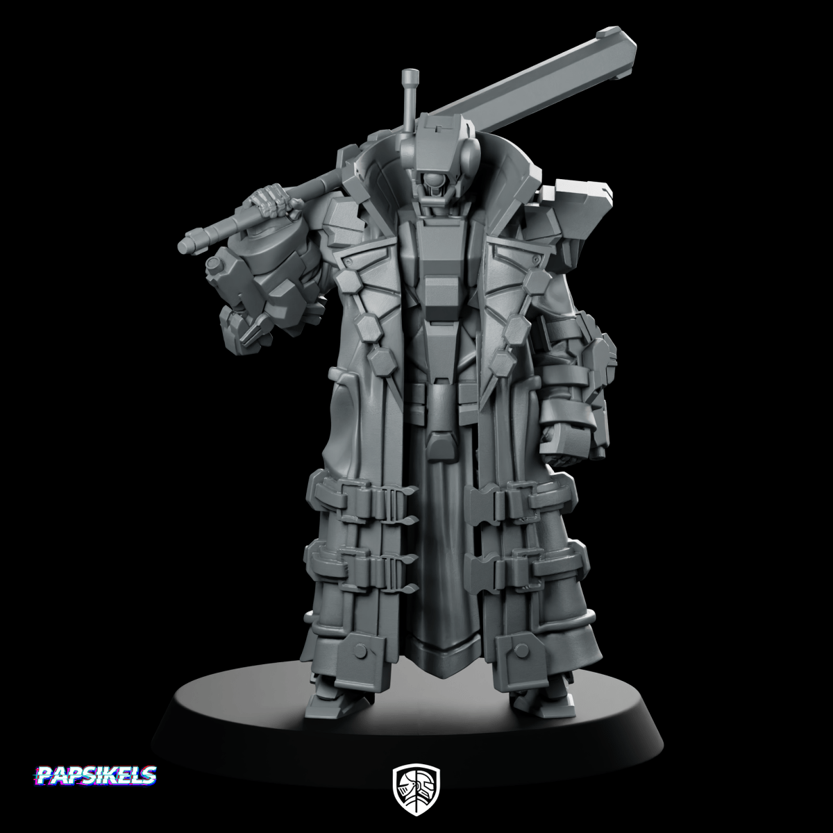 Fkmsa Renegade Battle Droid Mercenary Unit Miniature Cloaked - Papsikels Miniatures - We Print Miniatures