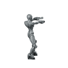 Fkmsa Sexy Droid Agent 1 Miniature Cyberpunk Operative - Papsikels Miniatures - We Print Miniatures