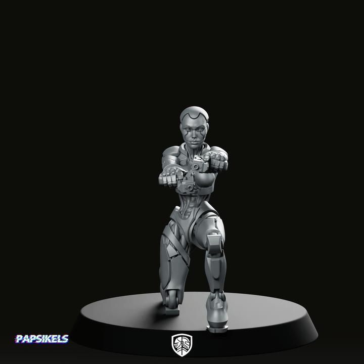 Fkmsa Sexy Droid Agent 1 Miniature Cyberpunk Operative