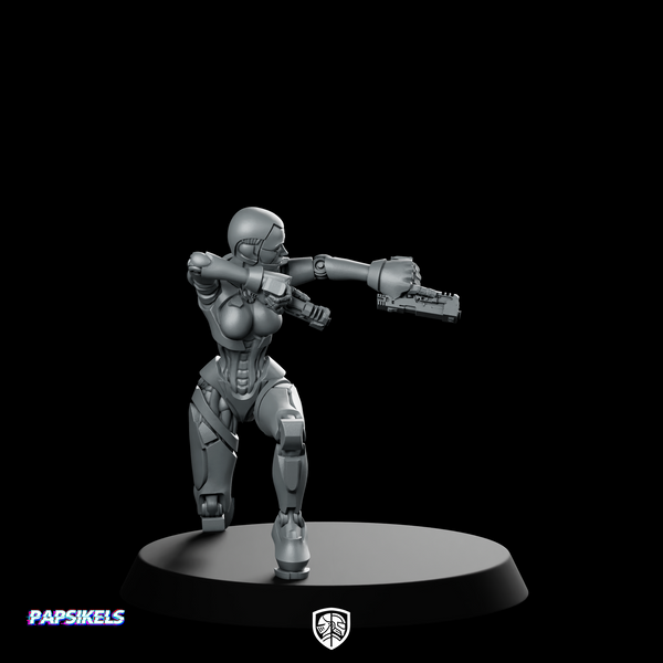 Fkmsa Sexy Droid Agent 3 Miniature Cyberpunk