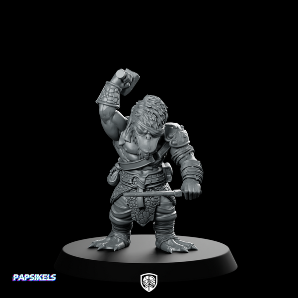 Flavio The Blacksmith Mallard Artisan Miniature Duck Sci-Fi