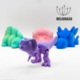 Flexi Baby Dilophosaurus - Meliora3D - We Print Miniatures