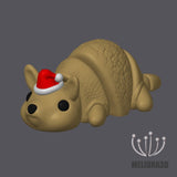 Flexi Baby Holiday Armadillo - Meliora3D - We Print Miniatures