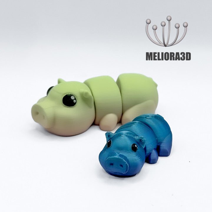 Flexi Baby Pig - Meliora3D - We Print Miniatures