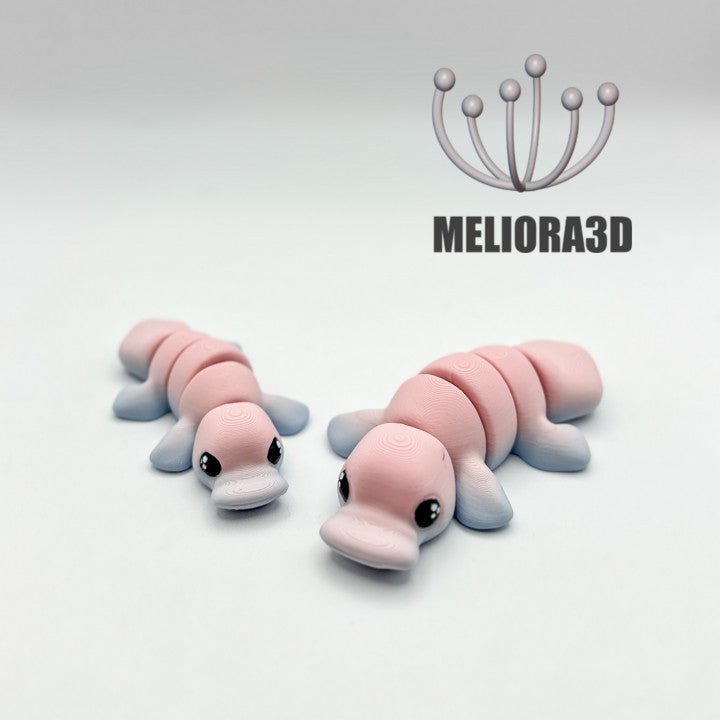 Flexi Baby Platypus - Meliora3D - We Print Miniatures