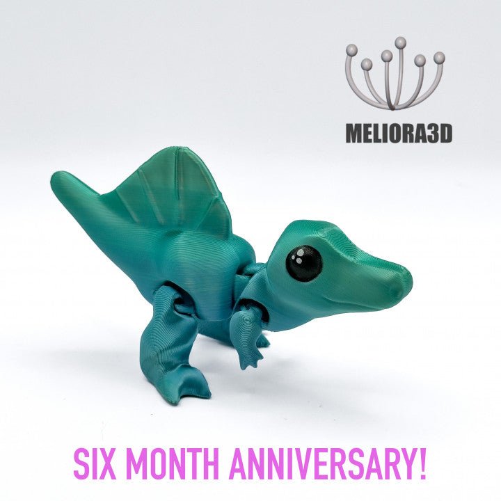 Flexi Baby Spinosaurus - Meliora3D - We Print Miniatures