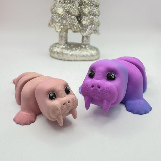 Flexi Baby Walrus - Meliora3D - We Print Miniatures