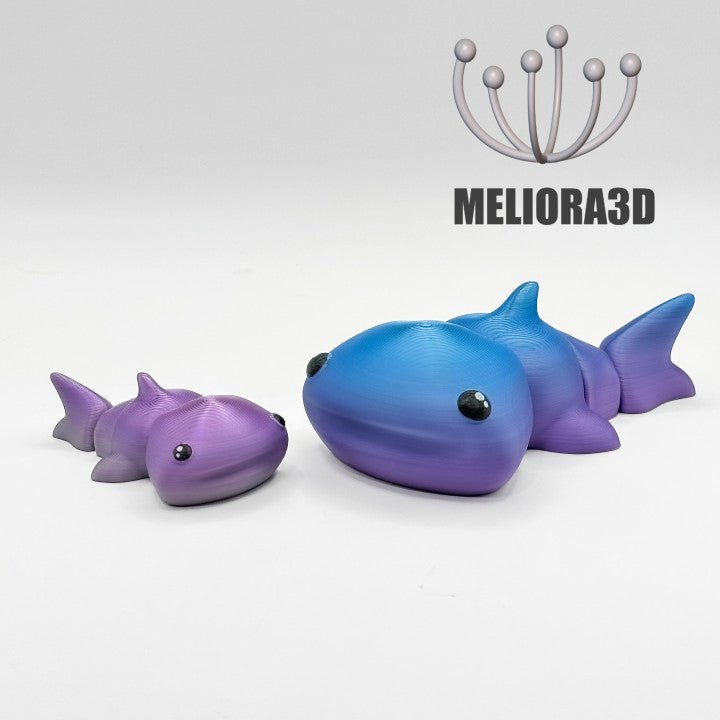 Flexi Baby Whale Shark - Meliora3D - We Print Miniatures