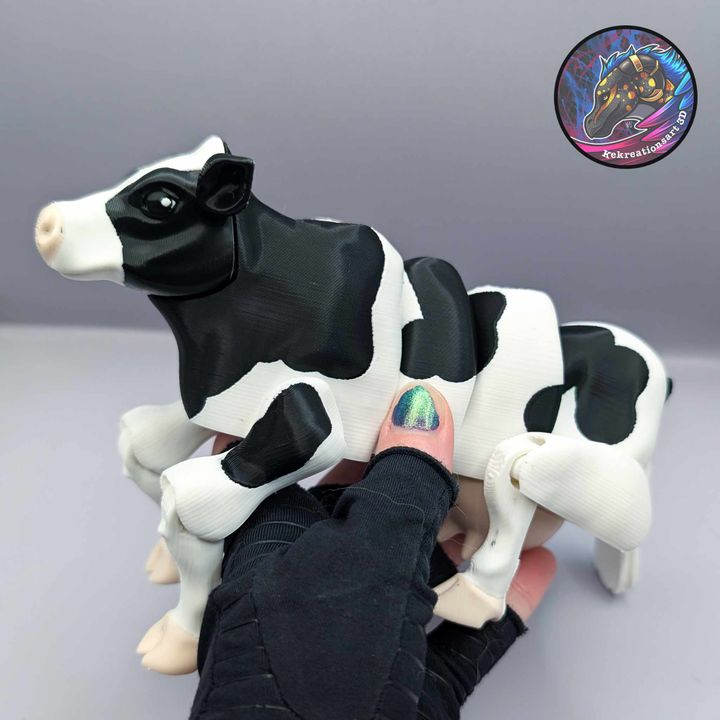 Flexi Cow - Kirsten M - We Print Miniatures