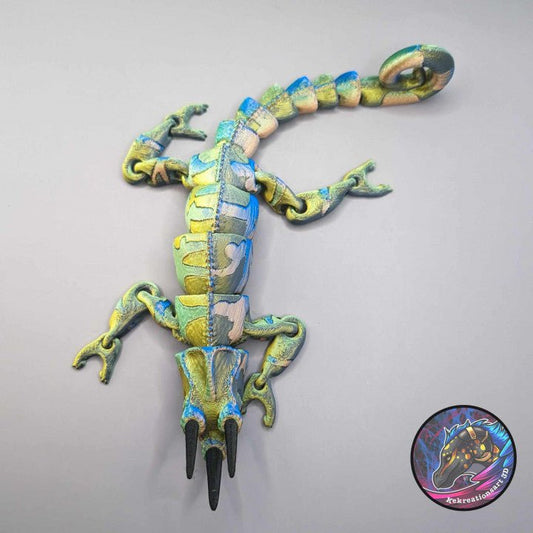 Flexi Horned Chameleon - Kirsten M - We Print Miniatures