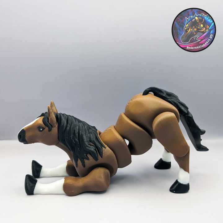 Flexi Horse - Kirsten M - We Print Miniatures