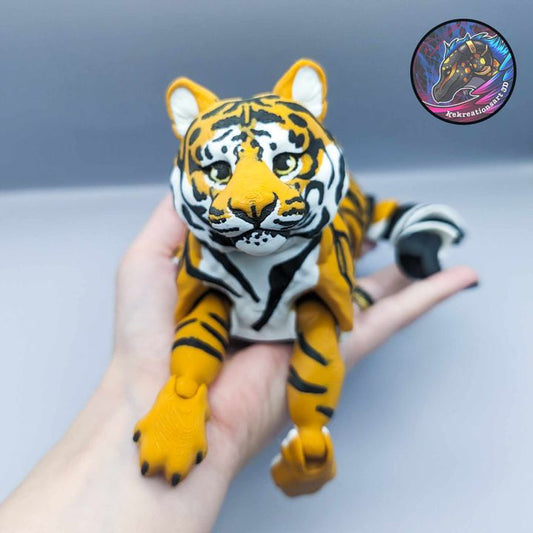 Flexi Tiger - Kirsten M - We Print Miniatures