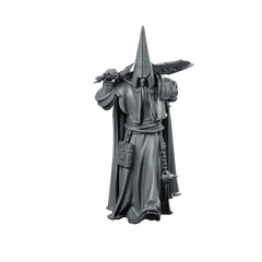 Foul Priest H Miniature Executioner Cultist Miniature 360 Spin 01