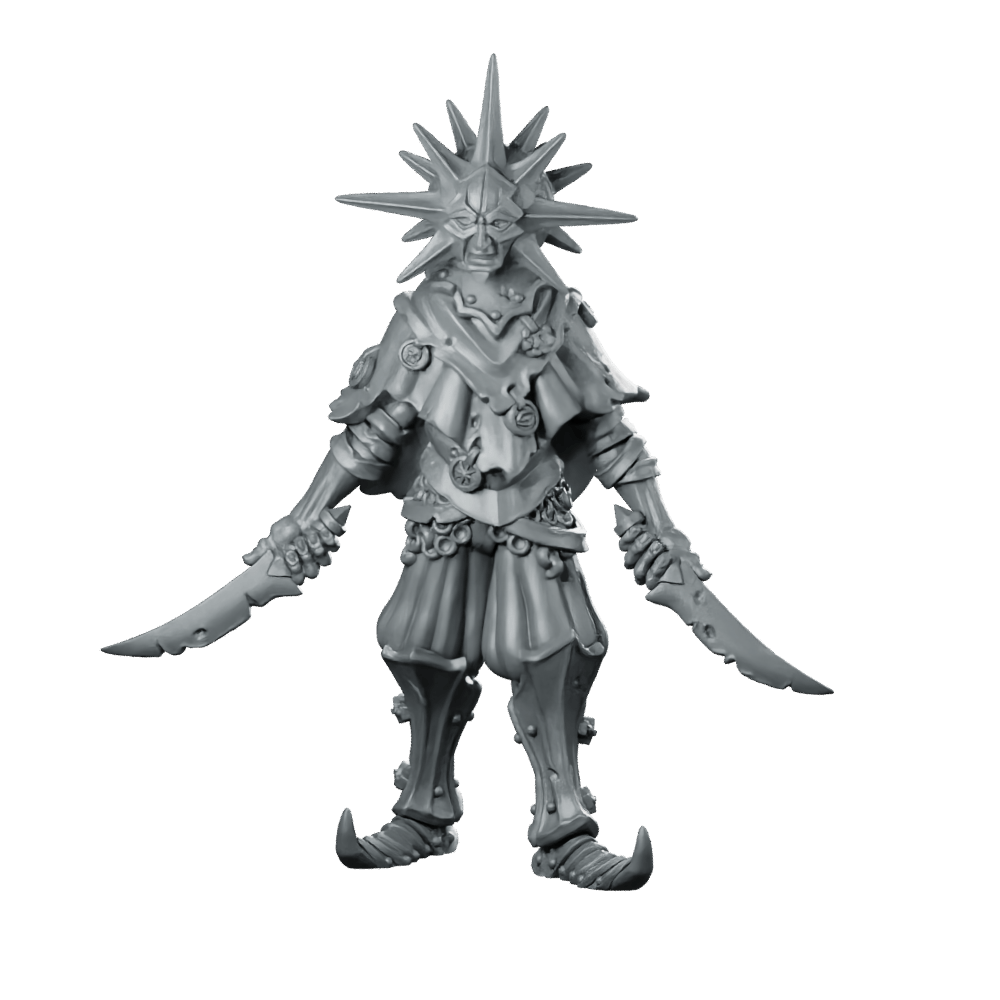 Trench Soldier Foul Sun Assassin Chaos Miniature Resin - Vae Victis - We Print Miniatures