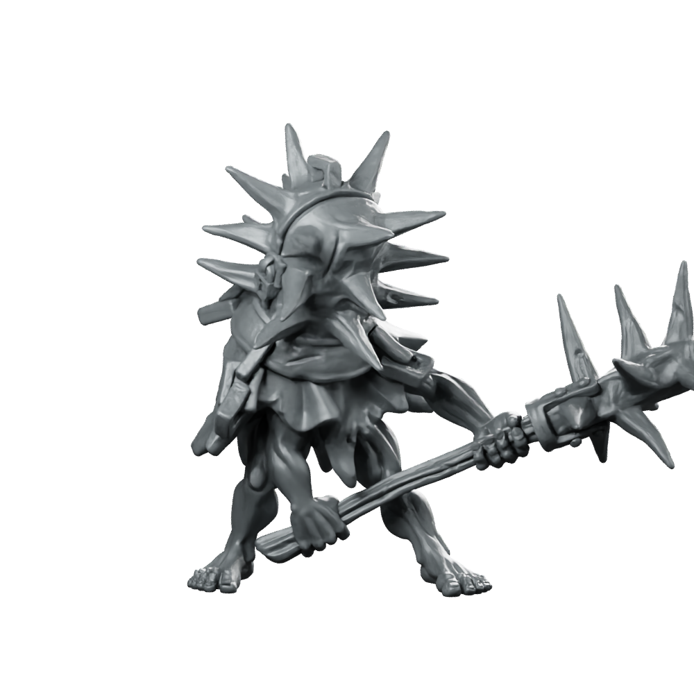 Foul Sun Goon 01 Chaotic Miniature Spiked Enforcer Miniature 360 Spin 01