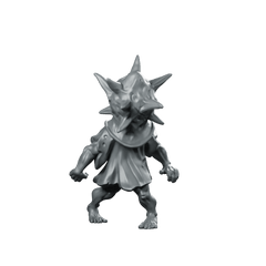Foul Sun Goon 02 Chaotic Miniature Spiked Mask - Vae Victis - We Print Miniatures