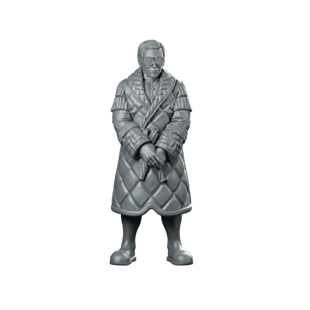 Founder Scientist Miniature Sci-Fi Eccentric DNA Researcher Miniature 360 Spin 01
