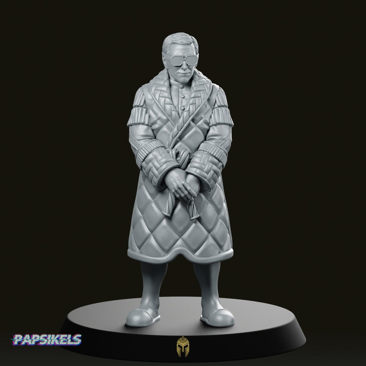 Founder Scientist Miniature - Papsikels Miniatures - We Print Miniatures