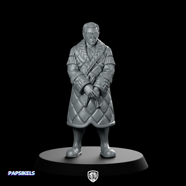 Founder Scientist Miniature Sci-Fi Eccentric DNA Researcher
