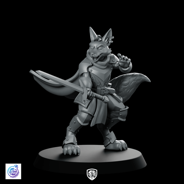 Fuchsvolk Paladin Miniatur